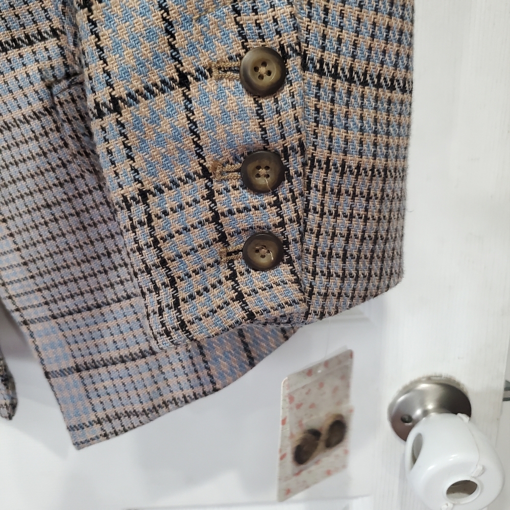 Free People Plaid Blazer NWT - Small - Picture 13 of 13